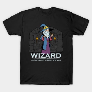 D20 Roleplay Character - Wizard T-Shirt